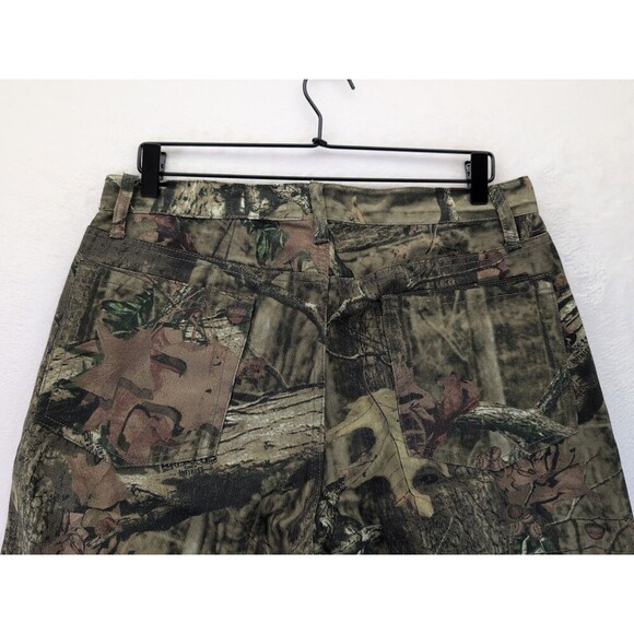 Mossy Oak Camouflage Break -Up Infinity Jeans Mens Sz 32x32 Hunting 5 Pockets - Picture 11 of 13
